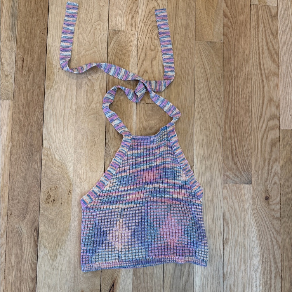 Cotton On Multicolor Halter Top